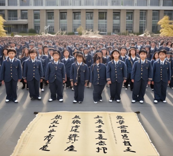 内江市科技开发学校军训,传承文明,激发创新