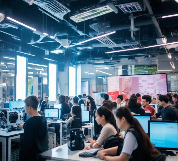 河北工业大学科技开发中心培训部助力科技发展，培养未来人才。