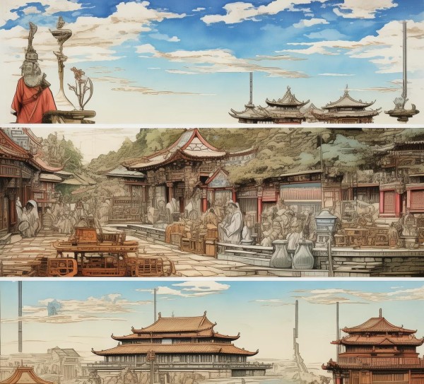 明朝科技三系图析 明朝科技三系图析