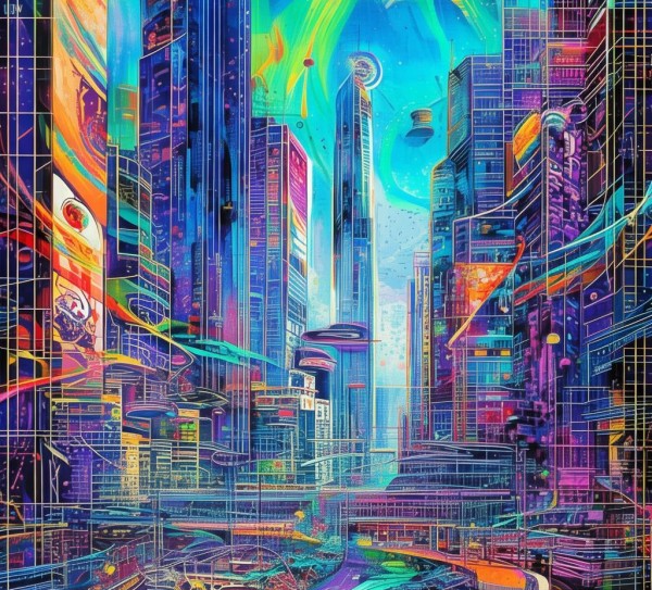 未来科技动态，海报艺术的创新与未来展望