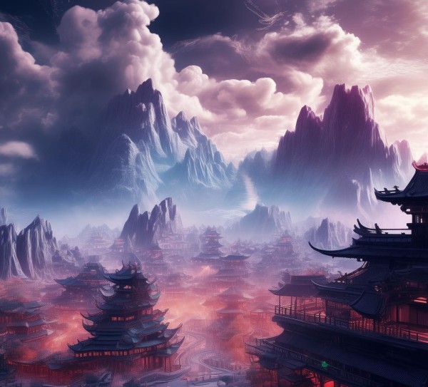 修仙科技与高清图像完美结合,构成修仙世界的天机绝美仙光!