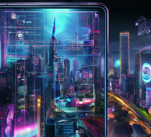竖屏科技动态壁纸，科技新趋势，生活新图景