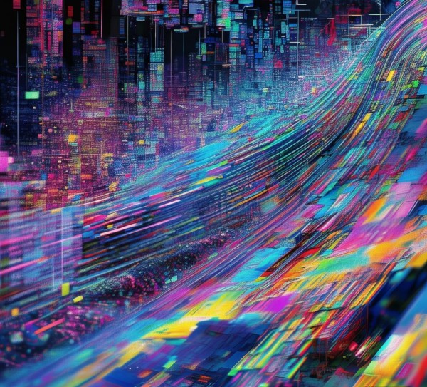 信息科技与艺术的动态图,艺术表现的创新魅力