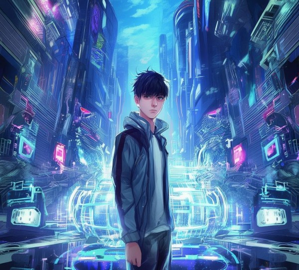 科技与成长,男生科技动态壁纸动漫的未来启示 科技与成长,男生科技动态壁纸动漫的未来启示
