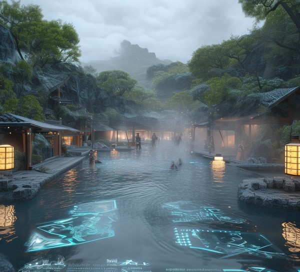 温泉科技,文化与科技的奇妙碰撞