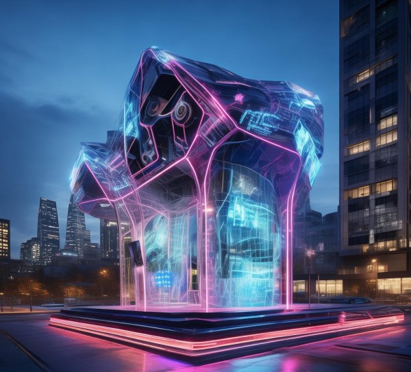科技与未来城市的新见证——科技动态装置的未来城市新标杆