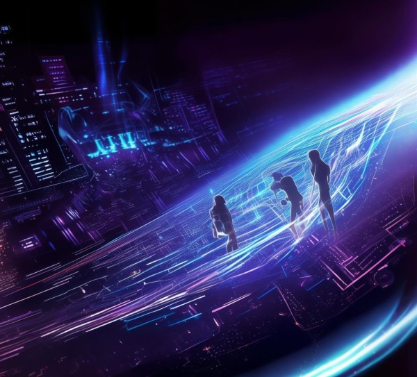 未来科技与AI,手机壁纸的未来之光