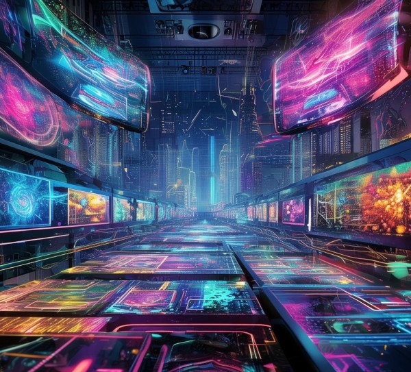 未来科技动态海报,数字时代的视觉盛宴 未来科技动态海报,数字时代的视觉盛宴