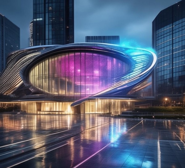 现代化科技馆,城市未来的精神图腾 现代化科技馆,城市未来的精神图腾