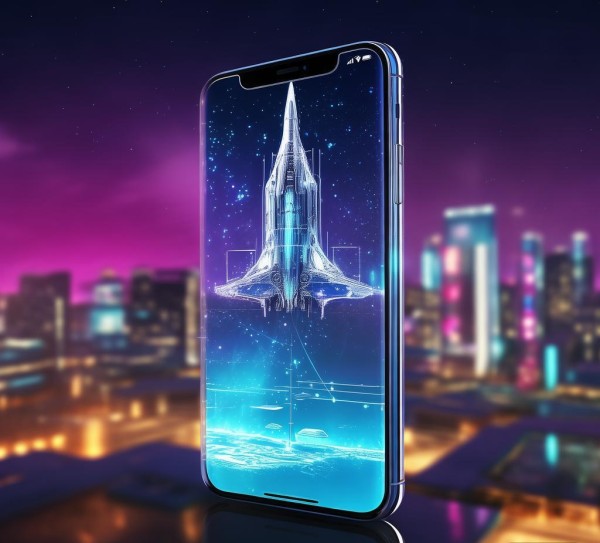 iPhone科技美学动态壁纸,科技与美的完美融合
