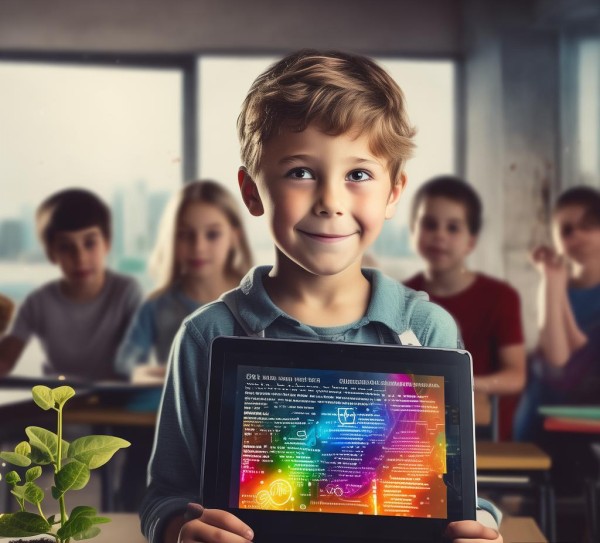 小学生分享科技动态，科技的种子在心田生根