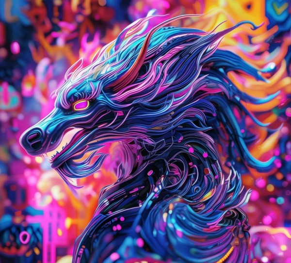 科技动态,麒麟壁纸,艺术与科技的完美融合