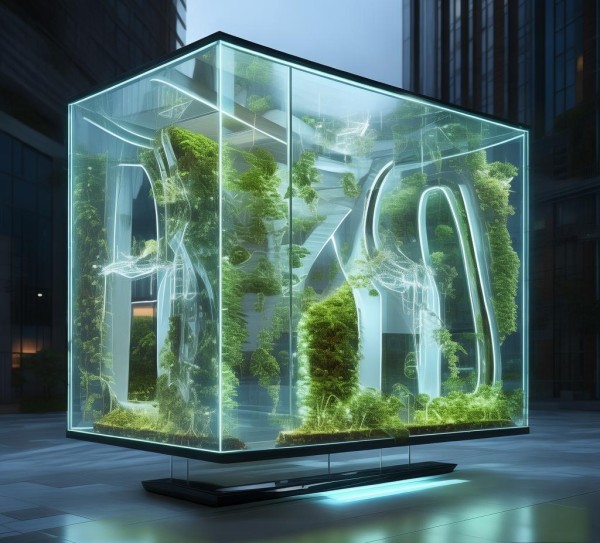 科技永续发展,设计创新无限可能—橱窗设计图纸解析 科技永续发展,设计创新无限可能—橱窗设计图纸解析