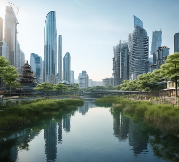湖上区与高新科技开发区，一场文明与科技的对话