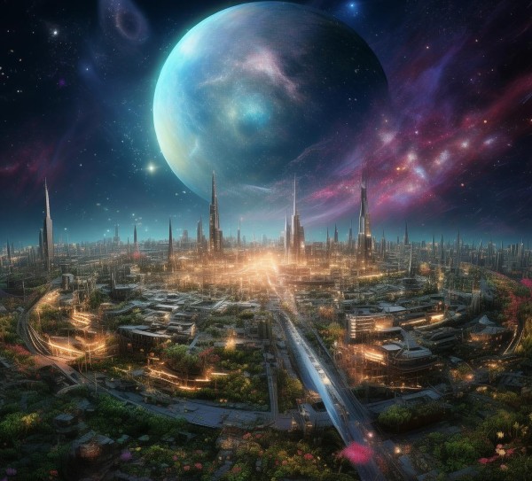 星际之光,人类文明与星系共生的新路径
