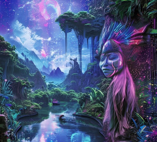 阿凡达，科技动态墙纸的完美呈现