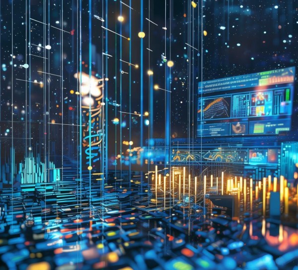 金融行业面临科技动态图中的挑战