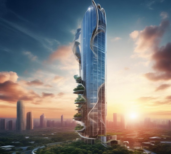 科技与建筑,高楼的完美融合 科技与建筑,高楼的完美融合