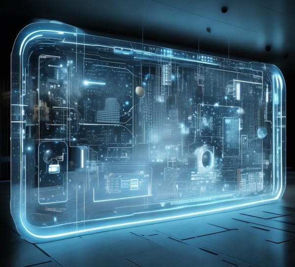 3D透明科技，未来壁纸的革命性未来