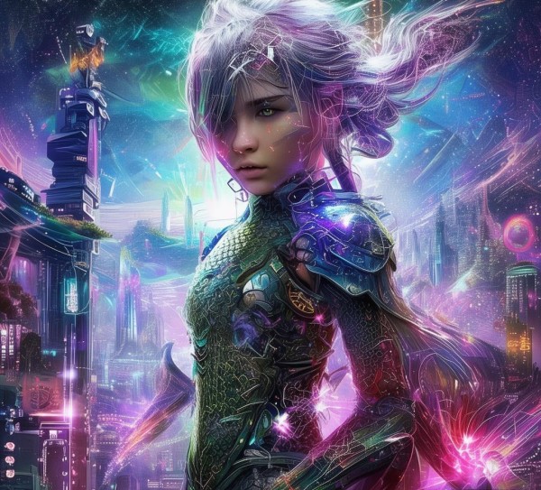 科技与奇幻的视觉盛宴—怪兽少女壁纸 科技与奇幻的视觉盛宴—怪兽少女壁纸