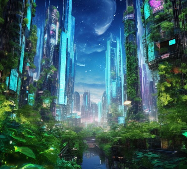 智能动态壁纸，未来科技与环境的完美融合