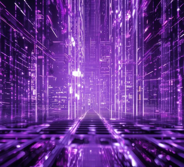 科技之光,从紫色科技到动态视频的精彩呈现
