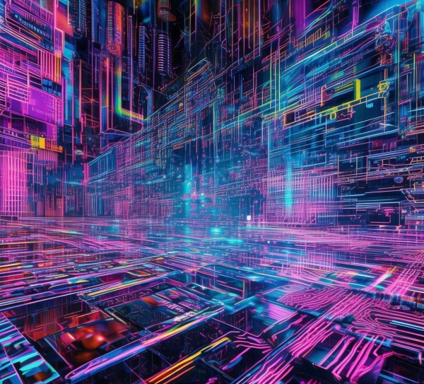 超科技壁纸，数字美学的未来