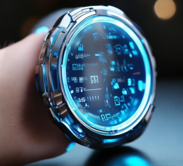 科技手表，Digits of Time