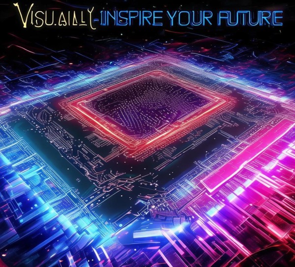 科技感的动态芯片壁纸软件,visually inspire your future