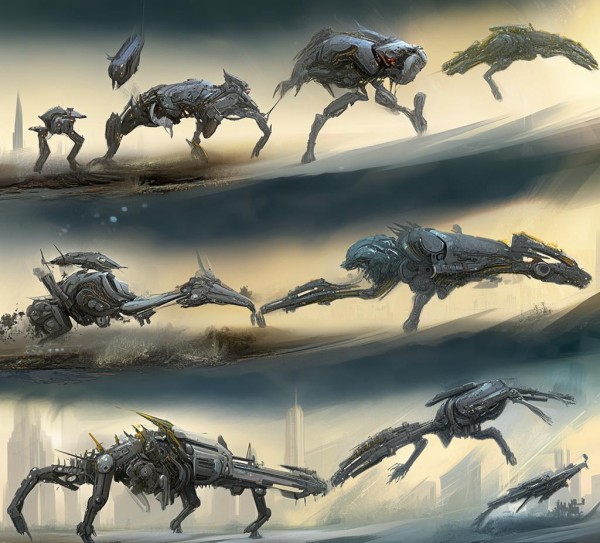 军事仿生科技动态图，从革命到未来