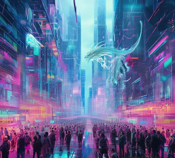 科技时代下的视觉盛宴—科技动态背景图素材解析