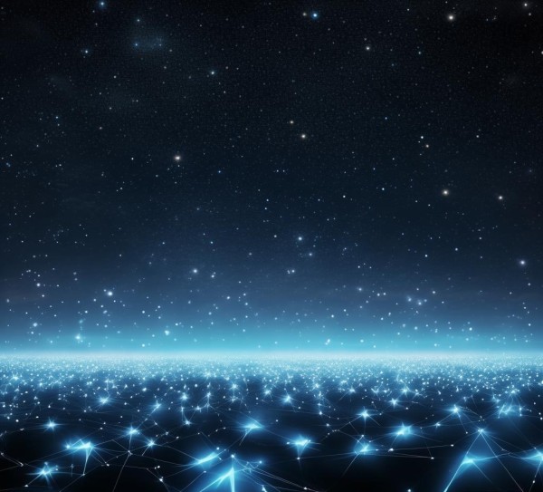 星网星 Brand，vision in the night sky