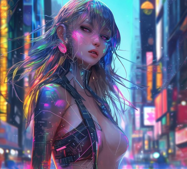 科技与时尚,裸眼动漫女的数字化之旅 科技与时尚,裸眼动漫女的数字化之旅