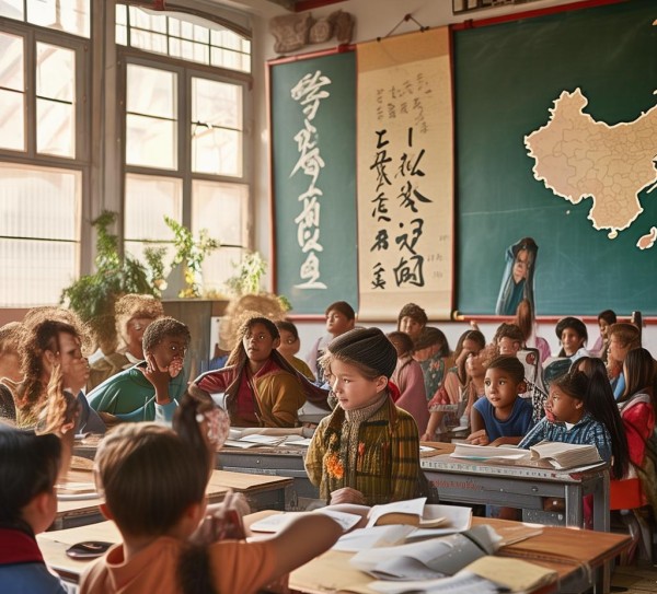 QUANXIE JIAOYU CHUABAO SAIYANG XIANMING YUANBAI_