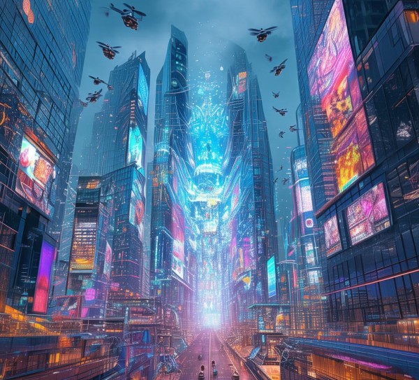 科技图景与数字技术的视觉盛宴
