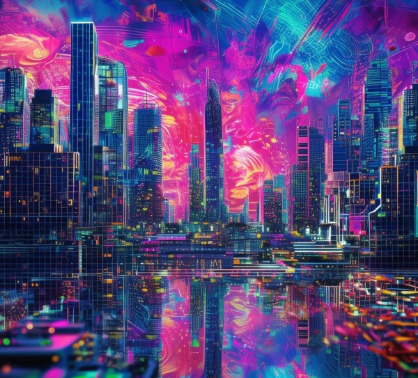 科技与艺术，高科技动态壁纸的艺术表达