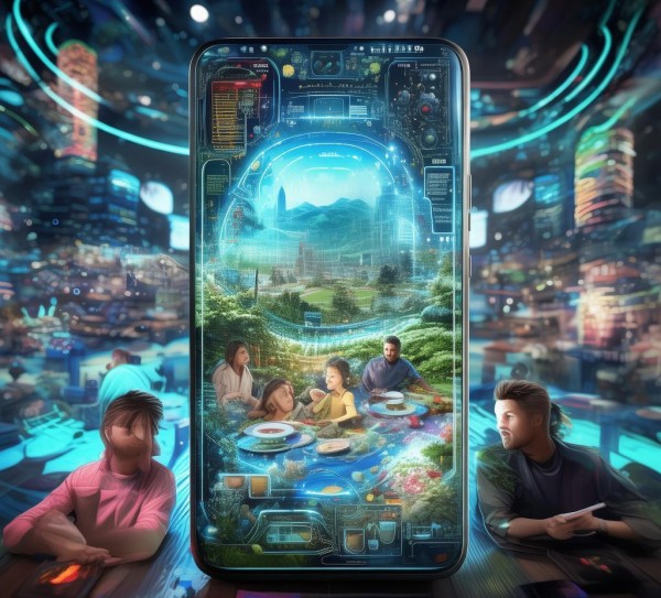 科技浪潮下的手机壁纸，未来生活方式的革新