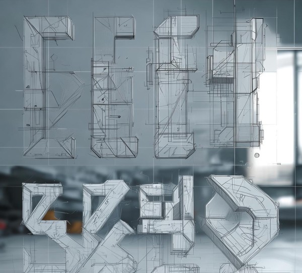 科技开发类字体设计图,从灵感到应用 科技开发类字体设计图,从灵感到应用