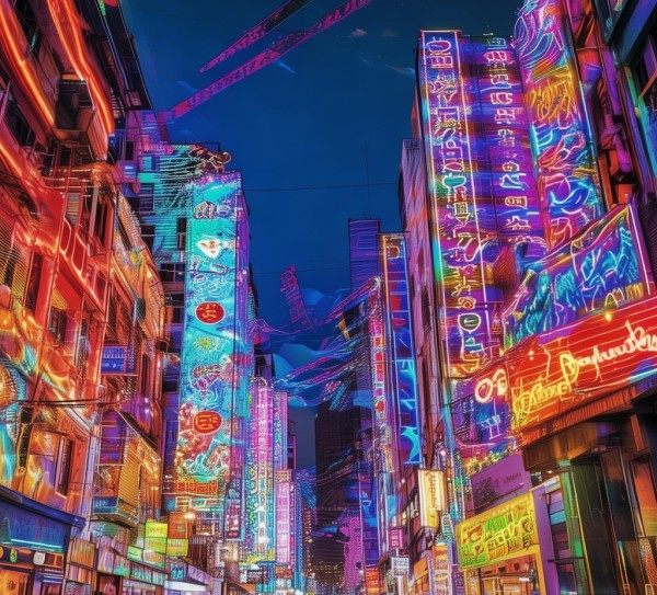 霓虹灯技术,从视觉艺术到数字艺术的革新