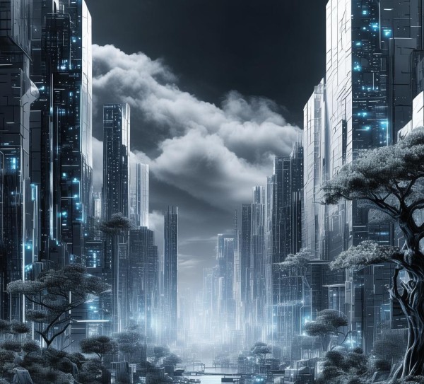 黑白科技，数字世界中的自然之美