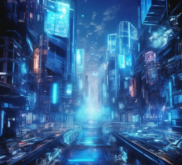 蓝色科技,未来科技的视觉盛宴 蓝色科技,未来科技的视觉盛宴