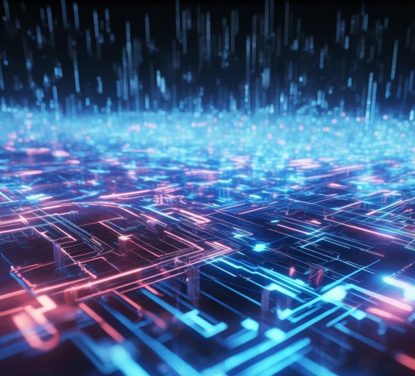 3D科技动态，一张透明壁纸