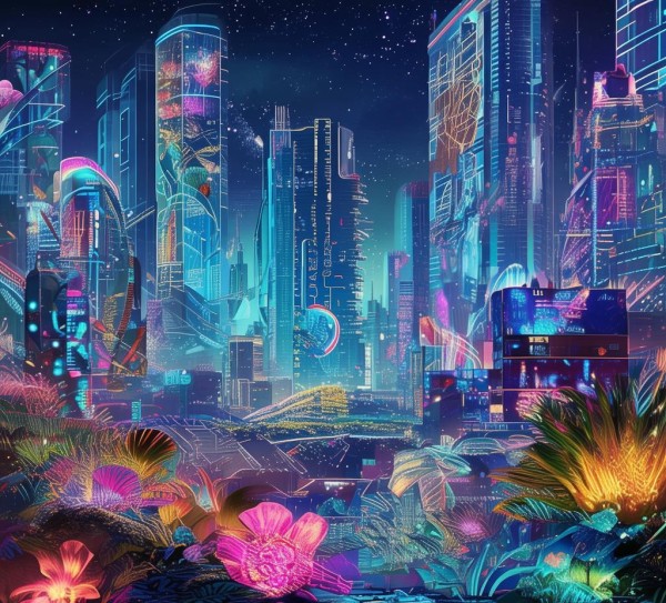 科技与未来，生物科技动态未来壁纸