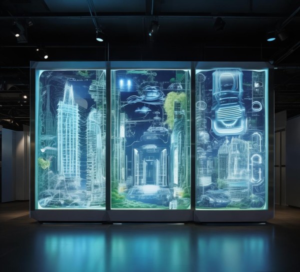 科技动态展示墙，科技未来发展的新窗口