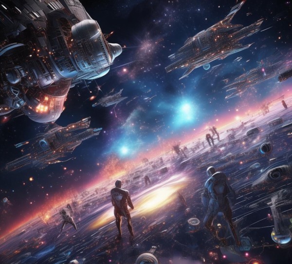 宇宙科技动态图,人类探索宇宙的视觉盛宴