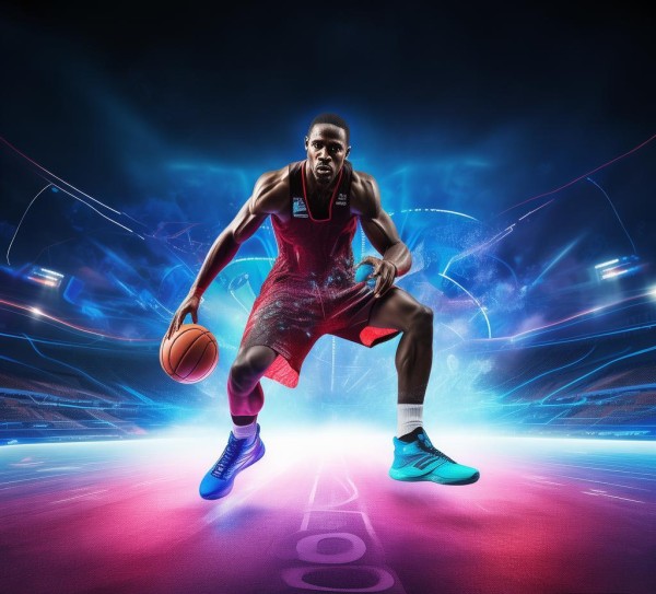 NBA科技来袭，酷炫画面浮现，重塑足球运动