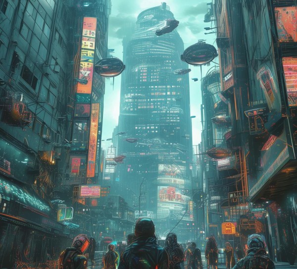 赛博朋克科技，未来社会的隐喻