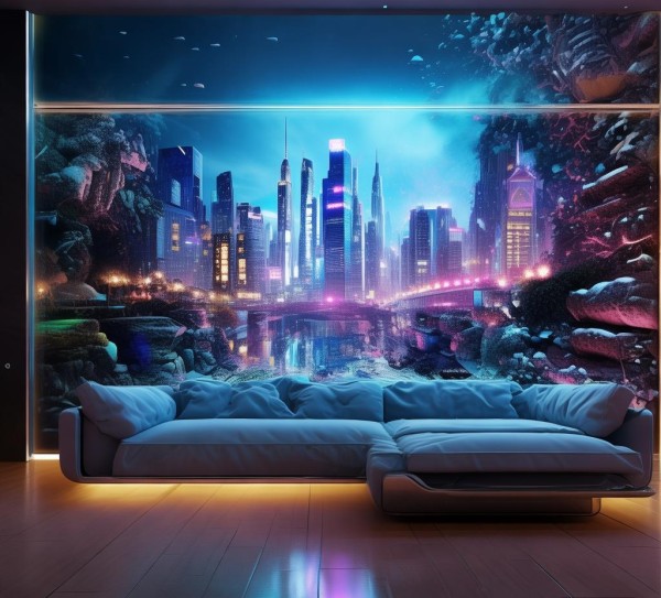 3D科技，未来生活的新维度—3D墙纸，改变视觉与生活的方式