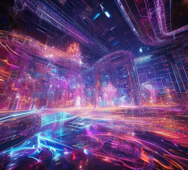科技与震撼，科技动态背景音乐引发现代艺术的盛宴