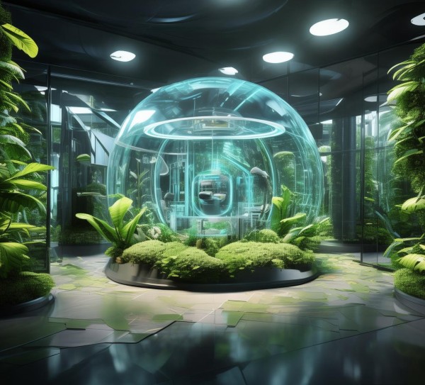 科技动态与3D空间,环保与未来生活方式的视觉探索 科技动态与3D空间,环保与未来生活方式的视觉探索